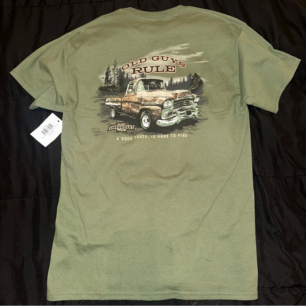 Old Guys Rule Green T-Shirt Men’s Medium